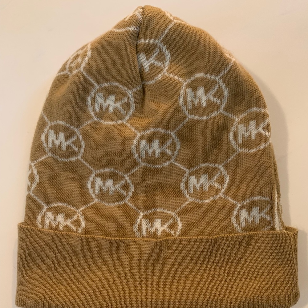 Michael Kors logo beanie monogram